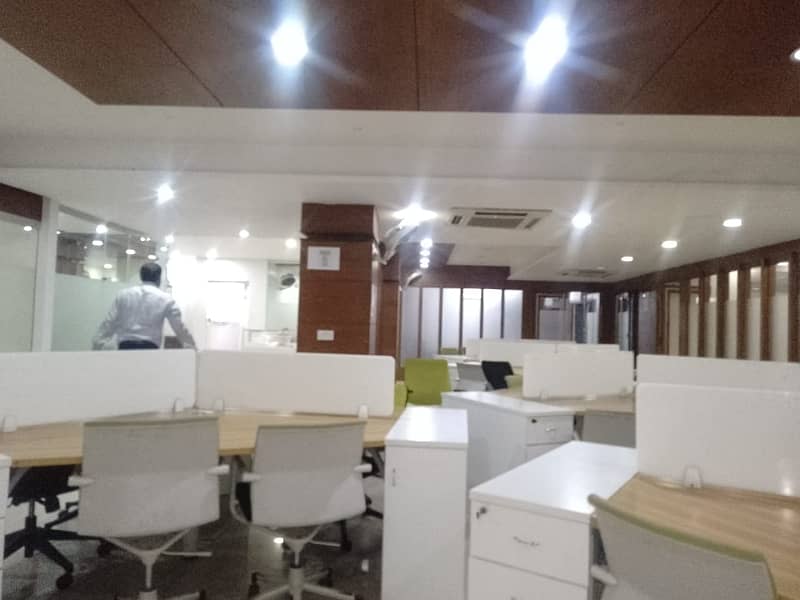 5500 Square Feet Fully Furnished Corporate Office Available For Rent At Main Boulevard Gulberg 8