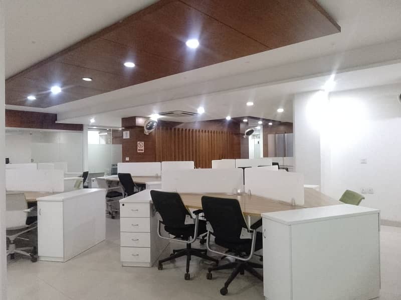 5500 Square Feet Fully Furnished Corporate Office Available For Rent At Main Boulevard Gulberg 15