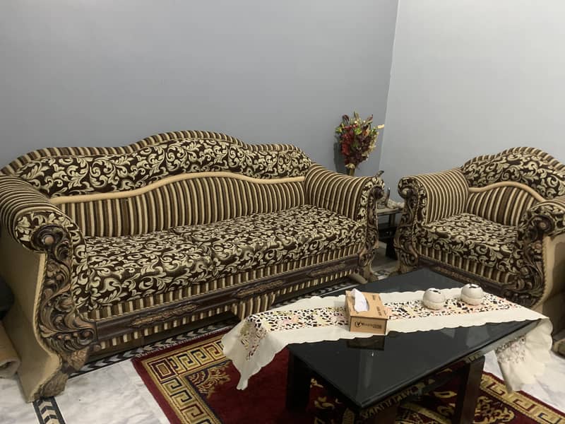 7 seater sofa set with centre table 5