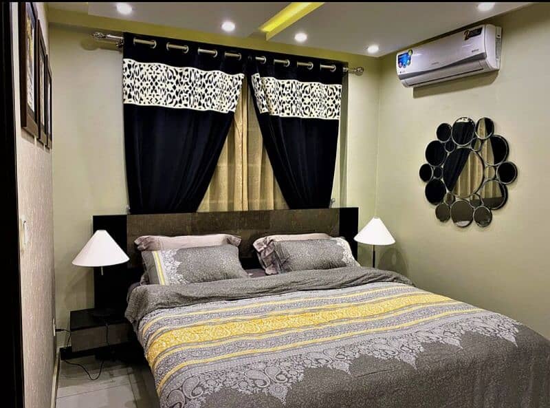 Furnished 1 Bedroom Apartment For Rent in Bahria Town Lahore 0