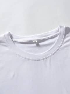 1 Pc Polyester plan T_Shirt