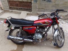 CG 125 HONDA RED COLOR