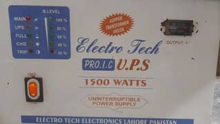 Electro Tech UPS 1500 Watts