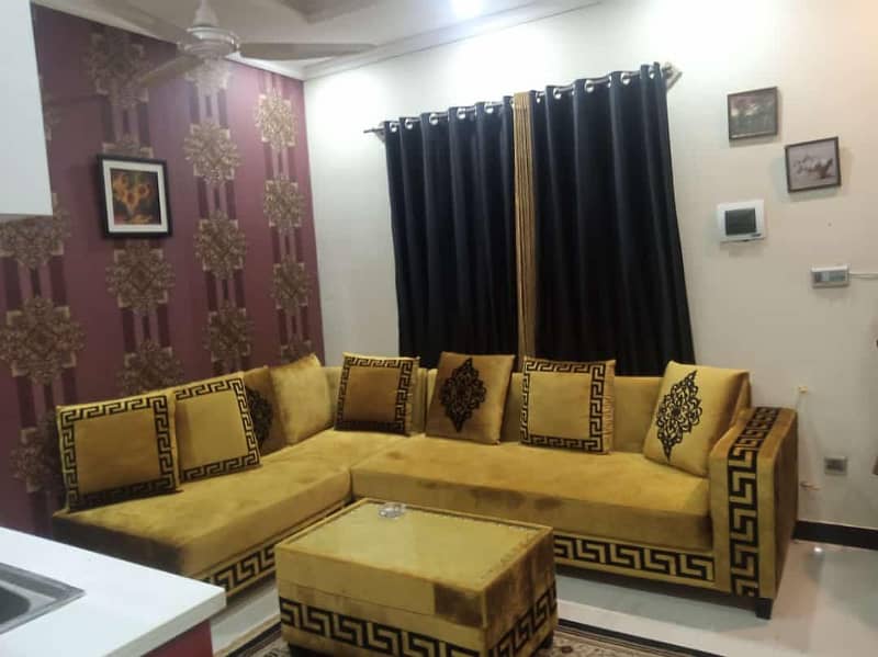 Elegant Soundproof 1-Bedroom Luxury Apartment for Daily Rent in F-11 markaz 4