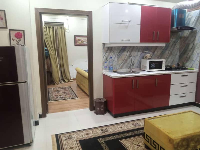 Elegant Soundproof 1-Bedroom Luxury Apartment for Daily Rent in F-11 markaz 5