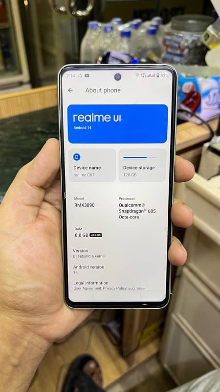 Realme C67 128GB 8GB+8GB 10/10 Box 9