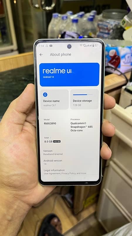 Realme C67 128GB 8GB+8GB 10/10 Box 10