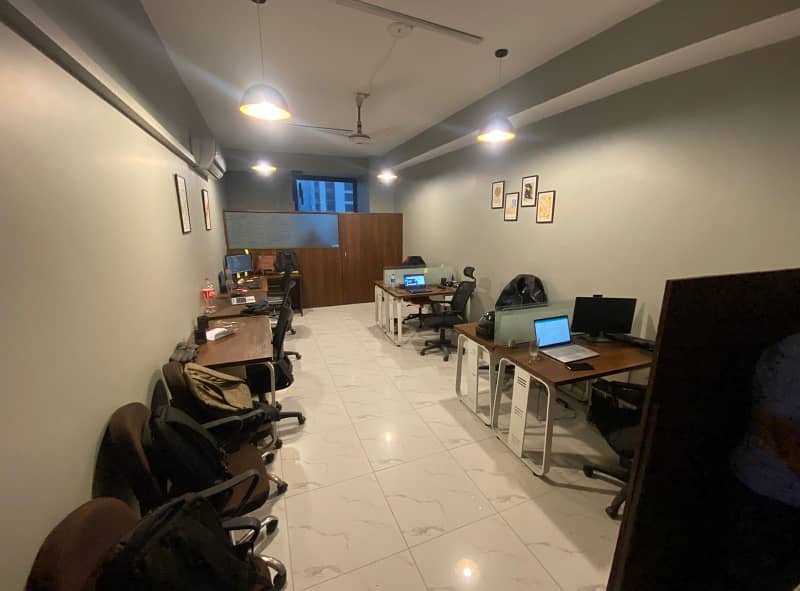 470 Square Feet Brand New Full Furnished Corporation Office For Rent At Main Boulevard Gulberg 3 Lahore 0