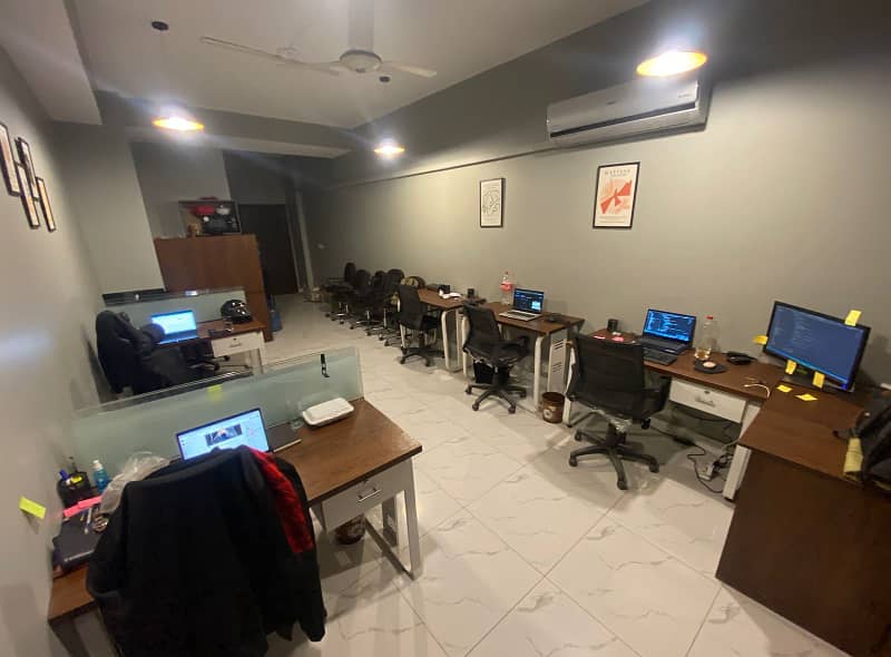 470 Square Feet Brand New Full Furnished Corporation Office For Rent At Main Boulevard Gulberg 3 Lahore 8