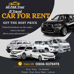 Rent A Car/Car Rental/BMW/Vigo/V8/Prado/Car rental in Islamabad/Alto