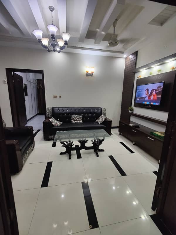 Luxury Fully Furnished 5 Marla Lower Portion For Rent In AA Block Bahria Town Lahore 1