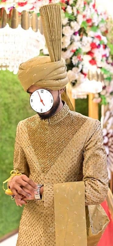 dulha shelwani complete set 0