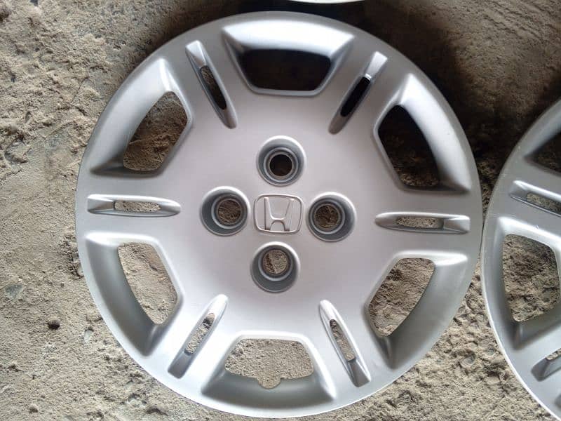 Honda City Civic 14  Size Original Japane Wheel Covers Fresh Set 4 PCs 1