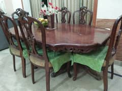 6 seater chanioti dining table