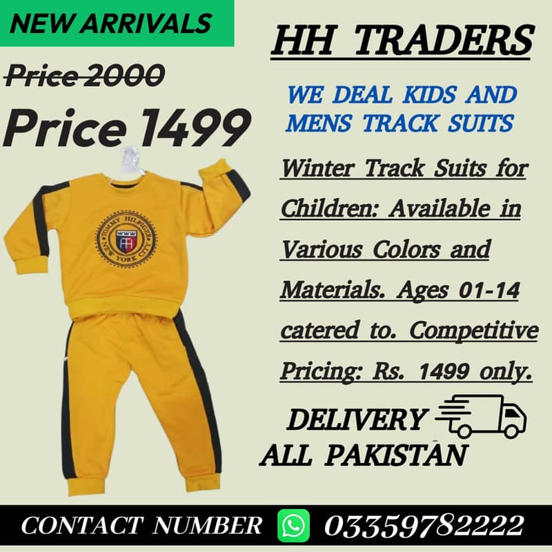 Kids tracksuit | Baby cloth | Kids winter cloth | Kids Fashion Hub 0