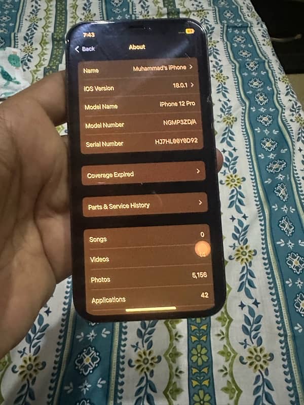 Iphone 12 Pro 256gb 8