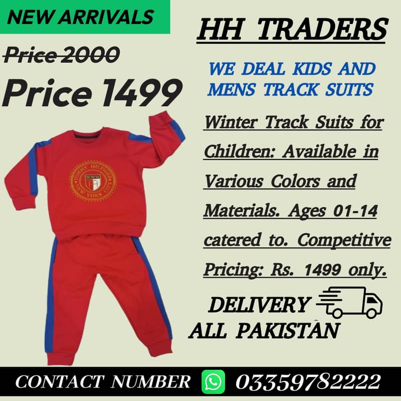 Kids tracksuit | Baby cloth | Kids winter cloth | Kids Fashion Hub 1