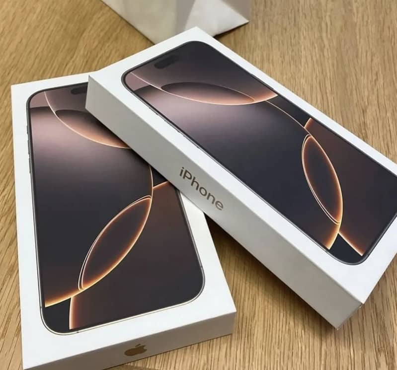 Phone 16 Pro 128 Gb - Desert Titanium -PTA Approved 0