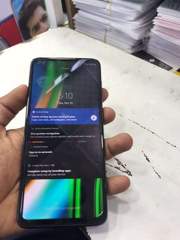 I am selling Moto g9 plus 6/128 gb dual sim approved hai 3