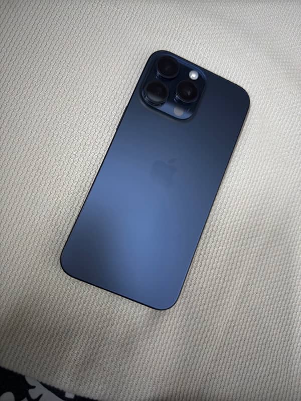 Iphone 15 Pro Max 256 GB PTA Approved BH 88% 303 cycles iOS 18.1 9