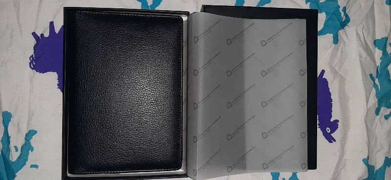 leather passport and card holder wallet 0