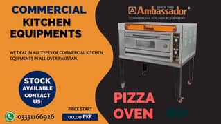 pizza oven / fast food setup / food cart / restaurant equipment / oven