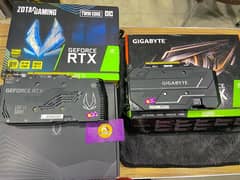 RTX 2060 sealed with box & 3060ti with box