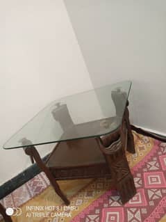 1 center table, 2 side tables