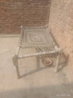 Lakri ki charpai 3 pcs urgent for sale