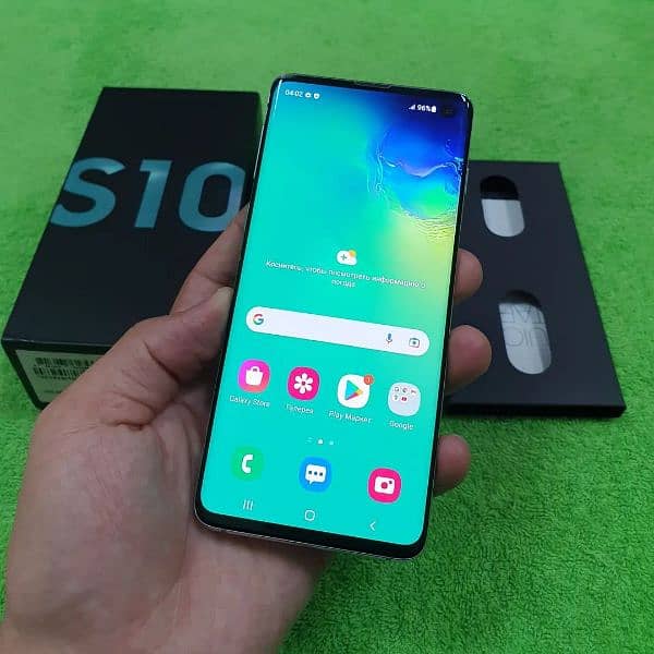 Samsung S10 Brand New Condition With Complete Box 0