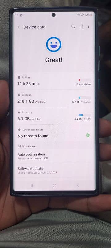 Note 20 ultra NOn pta 12/ 256 10