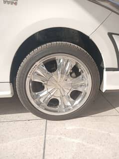 17 inch Alloy wheels and tyres