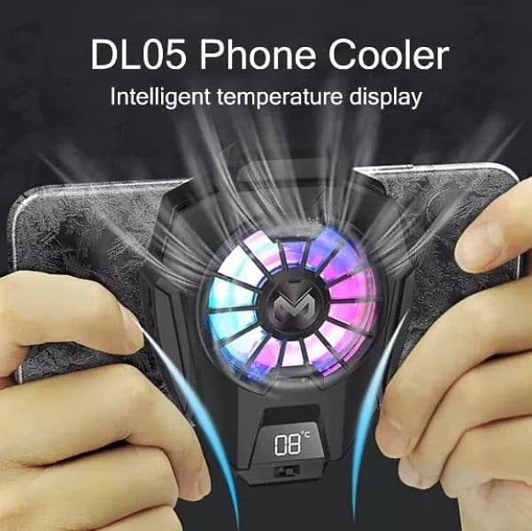 MEMO DL05 Instant Heat Dissipation Phone Cooling Radiator Fan 0