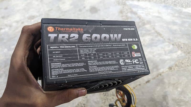 Thermaltake 600w PSU 0