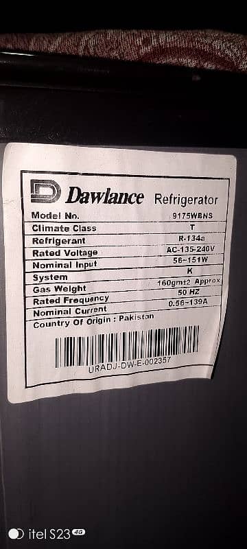 Dawlance inverter technology fridge 7