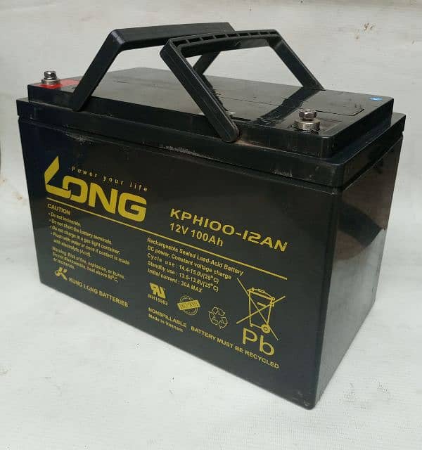 Dry Battery, 12V, 100Ah for sale! 2