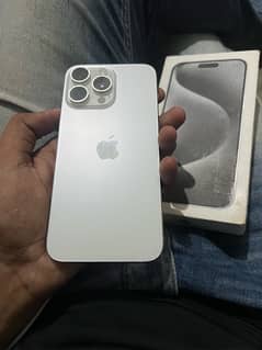 iPhone 15 Pro max Sim working Completely box CHINIOT