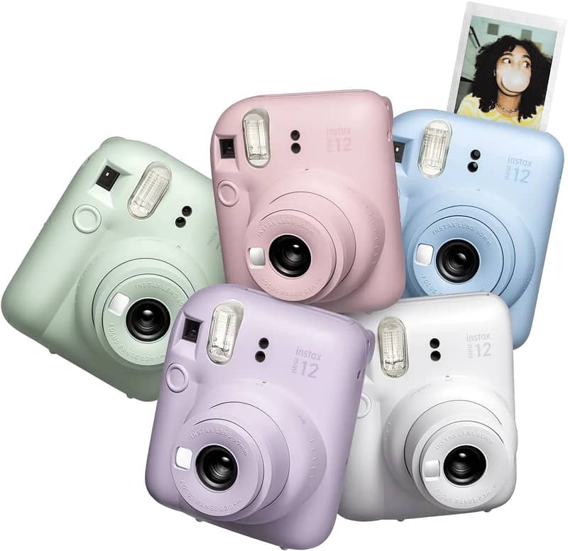 Fujifilm Instax Mini 12 Camera with 20 Pack Sheets - ALL COLORS 2