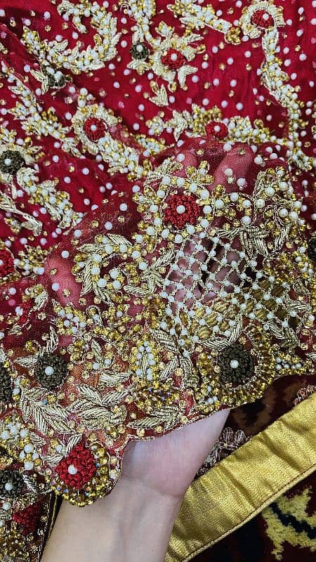 Bridal lehnga/Bridal Dress/Bridal Maxi/Nikkah Dress 4