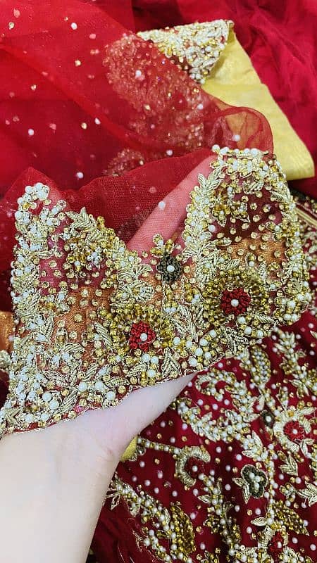 Bridal lehnga/Bridal Dress/Bridal Maxi/Nikkah Dress 6