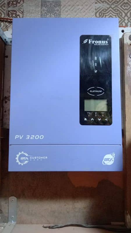 Fronus solar inverter 0