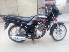 Suzuki GD 110 Black Color 10/10 Condition