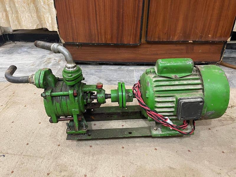 Two in one, 1 HP Water Pump with motor 1