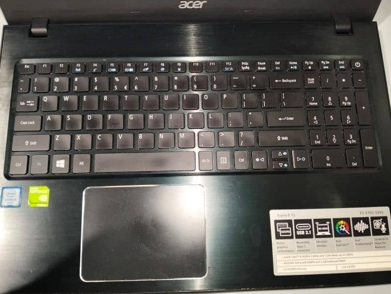 Acer Aspire E 15 0