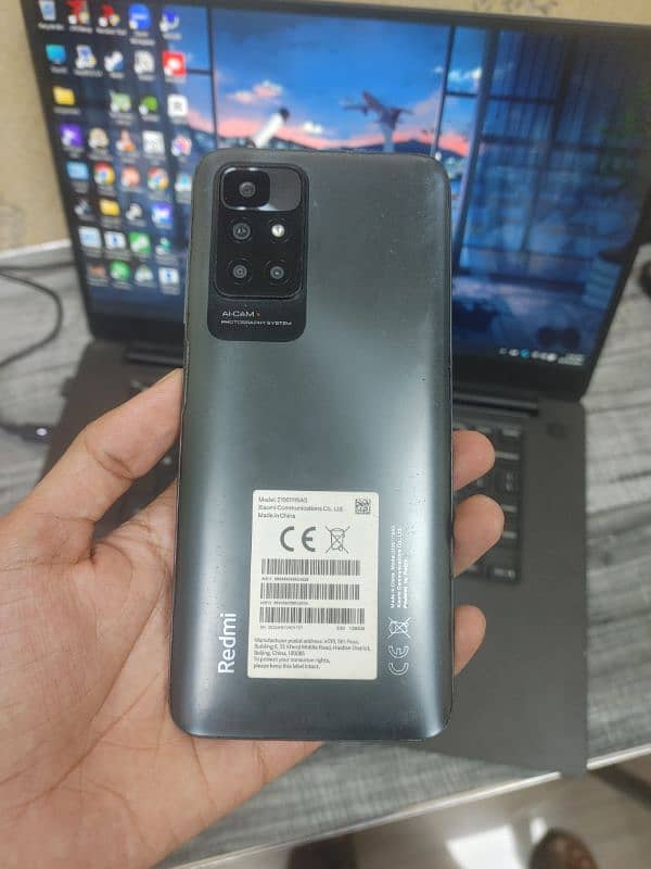 Redmi 10 6/128 PTA approved. Condition 9/10 5