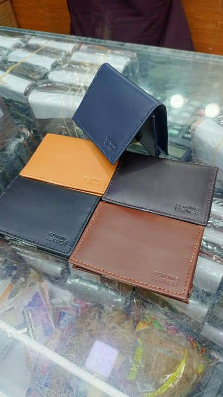 cow leather wallet card holder 1