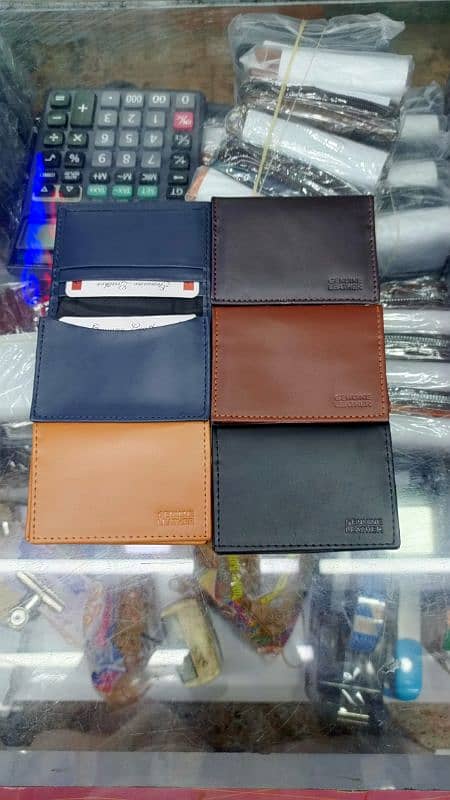 cow leather wallet card holder 2