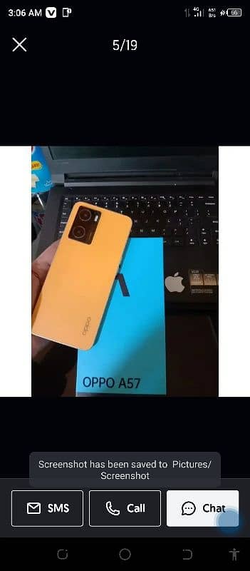 Oppo A57 2023  8+4/256 Lush Condition With Box & Charger 12