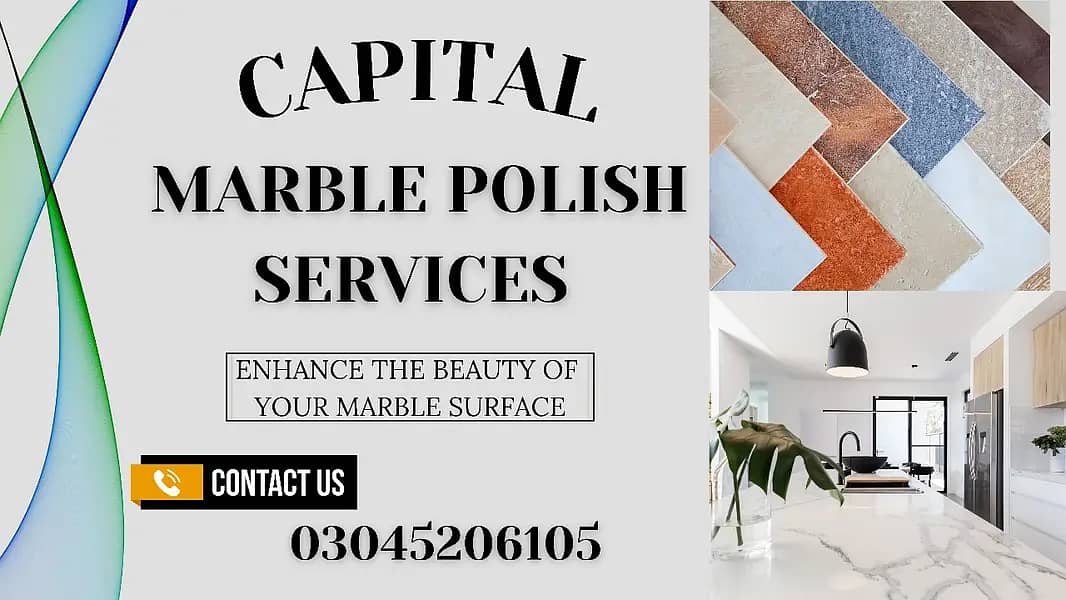 Marble Polish Service| Kitchen Floor Marble & Tiles services 0