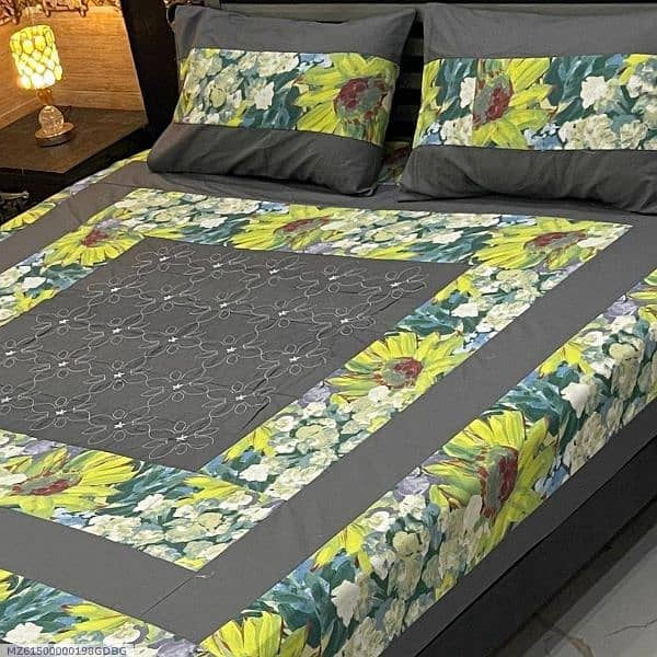 3pcs king size bedsheet 2